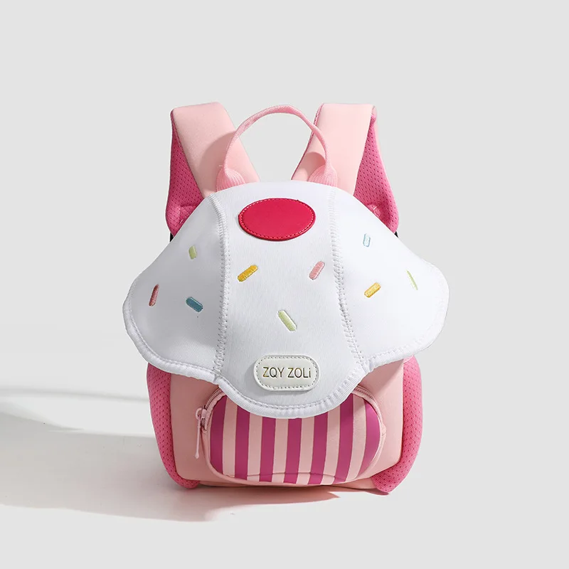 2024 Cute Design Mini Mushroom Small Backpack Kindergarten Popular Cute Baby Series Children's Small Schoolbag Tide Kids Bags