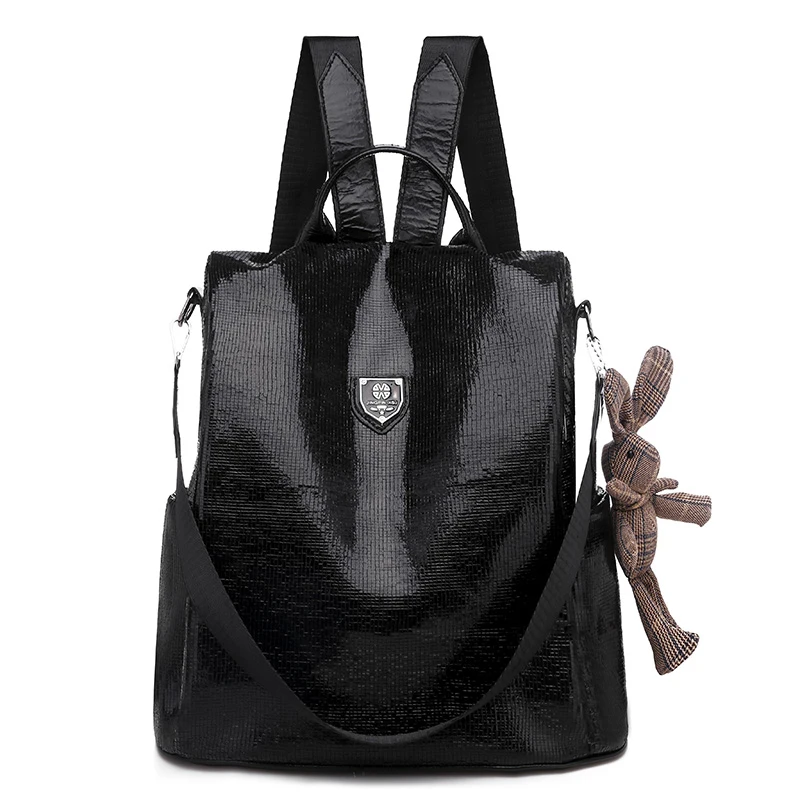 Trendy high-capacity backpack personalized women\'s bag security and anti-theft backpack travel bag New product in 2024 bags