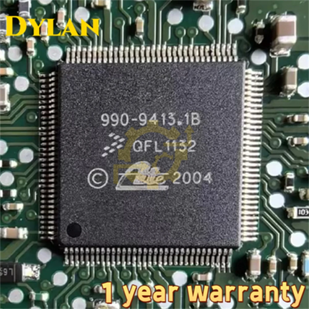 

(1-4piece) 990-9413.1B 990-9413 990 9413 QFP-128 ABS Computer Board Fault Communication IC Microcontroller Chip