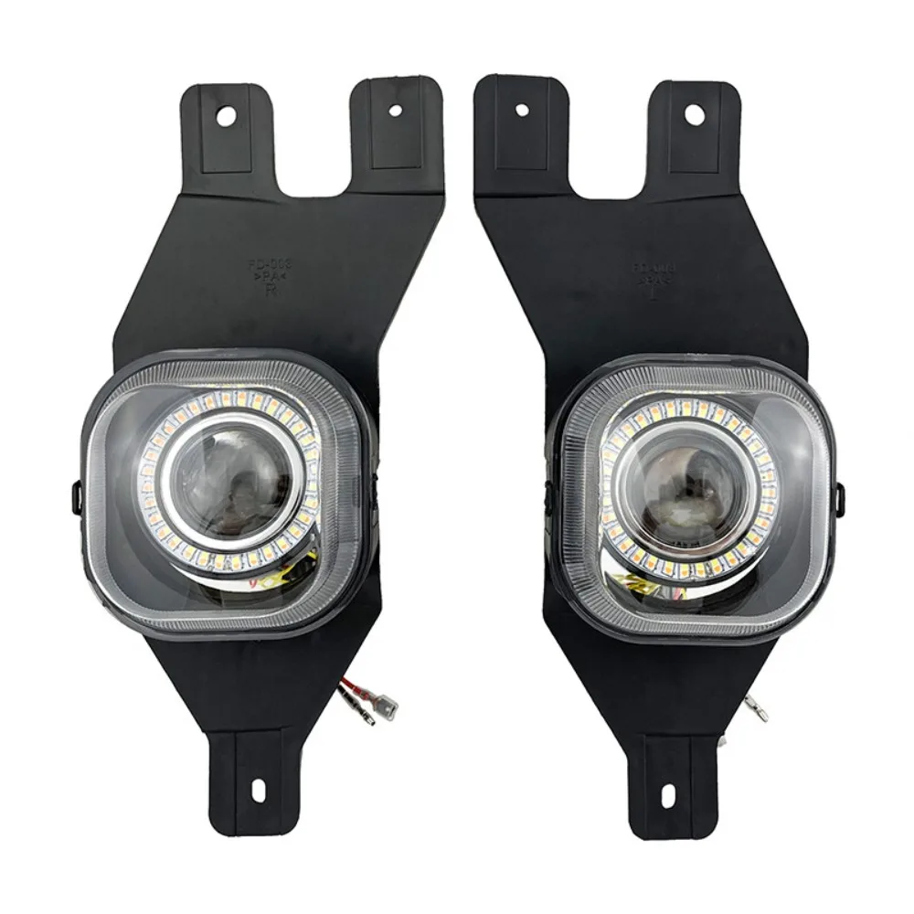 

Pair Fits 1999-2004 Ford F250 F350 Excursion LED Fog Lights Double Colour Lamps