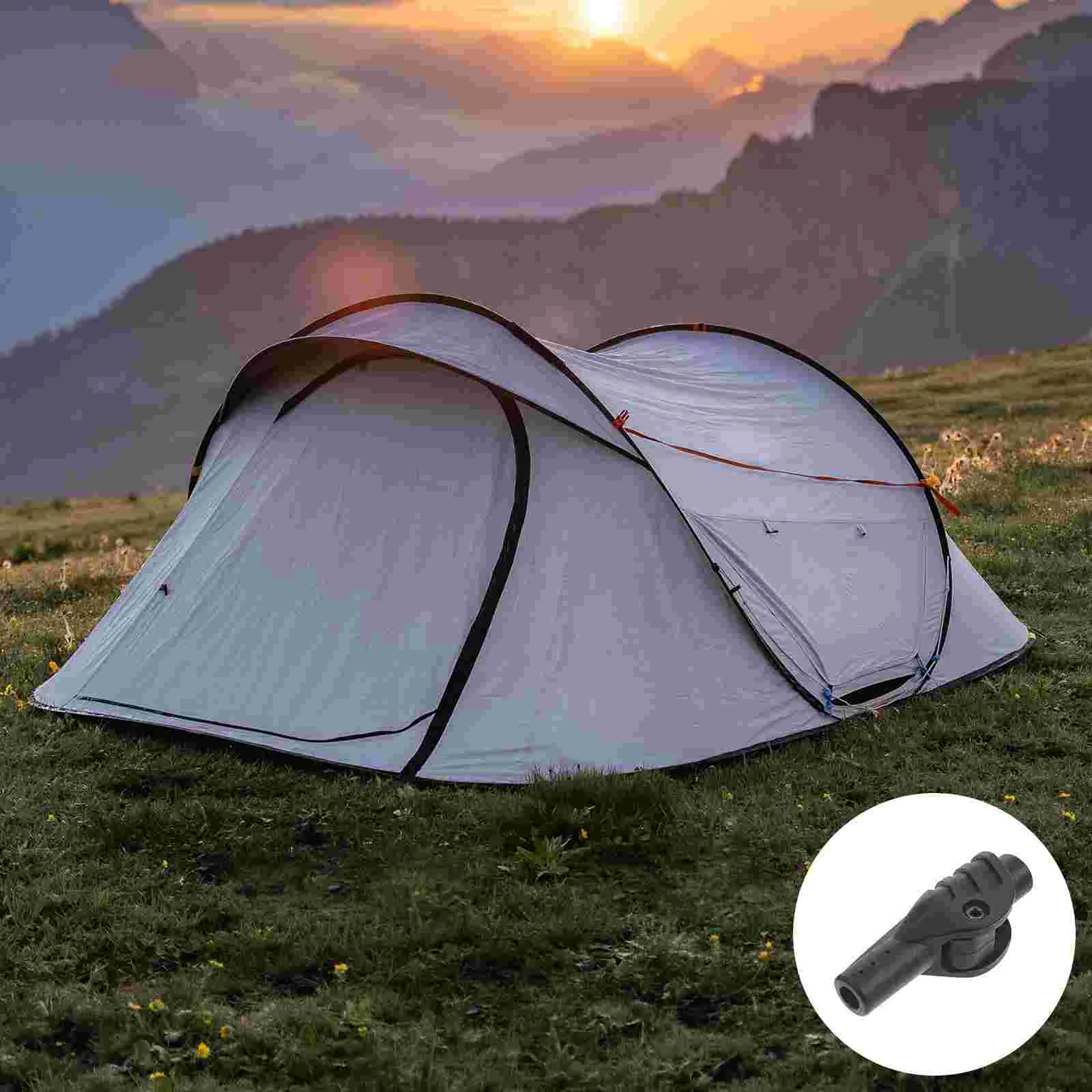 

Camping Tents Folding Joints Support Rod Pole Fitting Accessory Black DIY Repair Kit