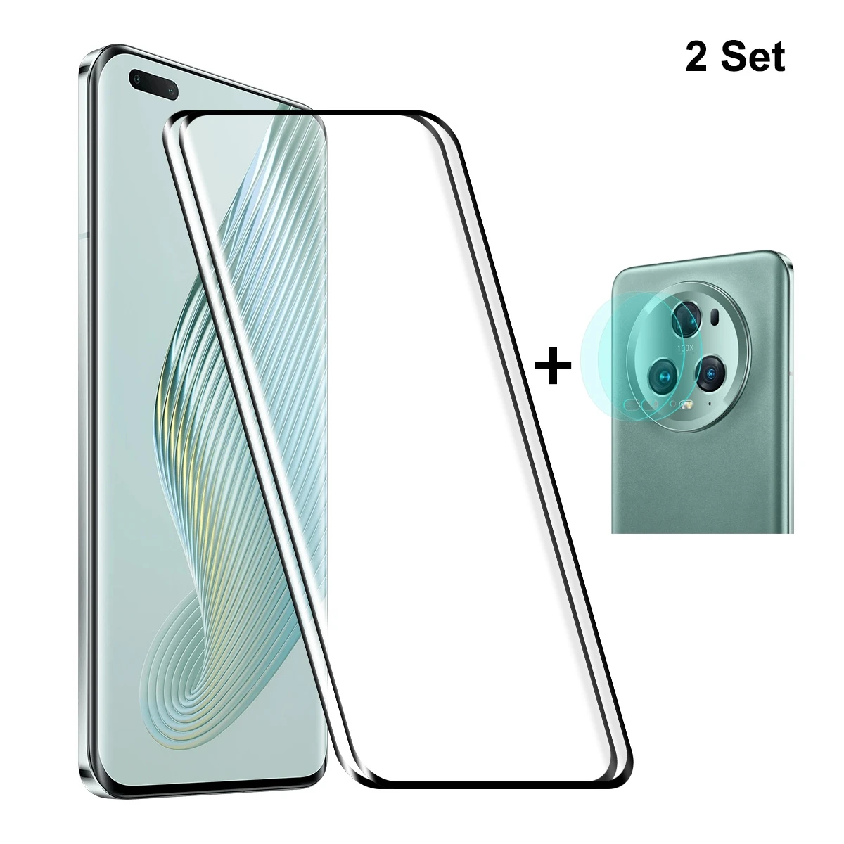 Full Coverage Tempred Glass For Honor Magic5 Pro Camera Protective Films Honor Magic5/Honor Magic5 Pro Screen Protector Lens