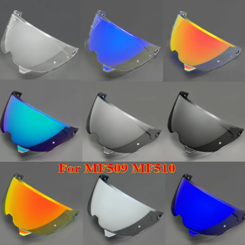 

1PCS Capacete Helmet Visor for MF509 MF510 Lentes Para Casco De Moto Scratch Proof Replacement Lens,Motorcycle Parts
