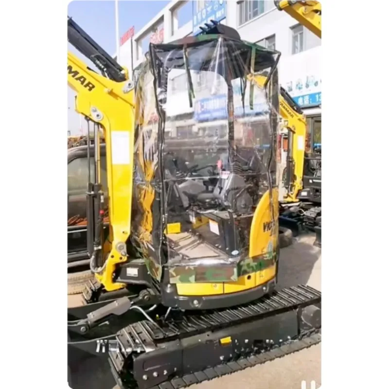 Mini Excavator Windproof Warm Awning PVC Cover For Yanmar15/17/20/25/27/30/33/35