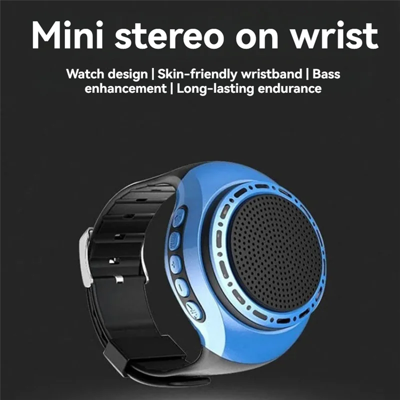 A32T-USB перезаряжаемая велосипедная аудиосистема, портативные наручные часы, динамик, крутое освещение, Bluetooth-совместимая спортивная музыка, FM-радио