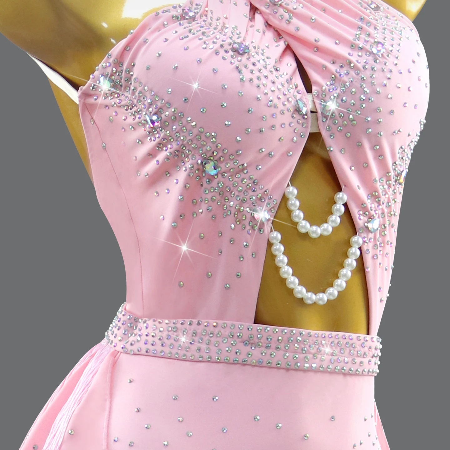 Esporte dança terno elegante vestidos de festa 2025 roupas latinas feminino borla traje senhoras sexy samba prática wear baile midi festas