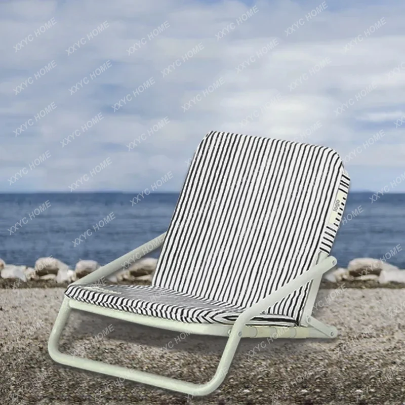 Spot supply aluminum folding chair portable beach camping outdoor folding chair