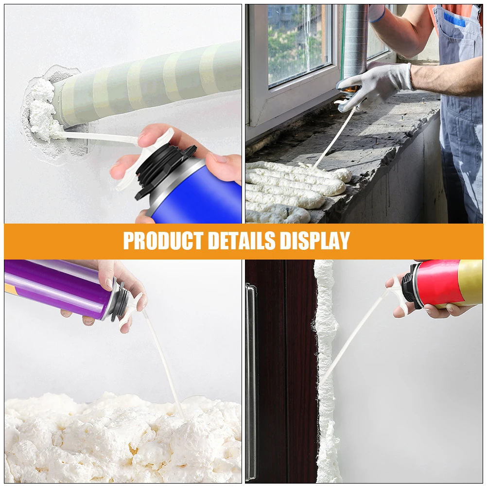 

10pcs Gap Filling Dispenser Tubes Sealing Nozzles Expanding Spray Expansion Insulation Sealant Dispenser Fillers