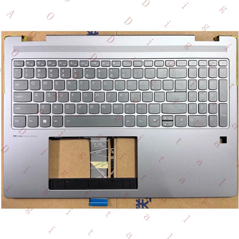 

Клавиатура для ноутбука Lenovo Yoga7 16IRL8 2023, серебристый корпус C Shell, 5CB1L50401