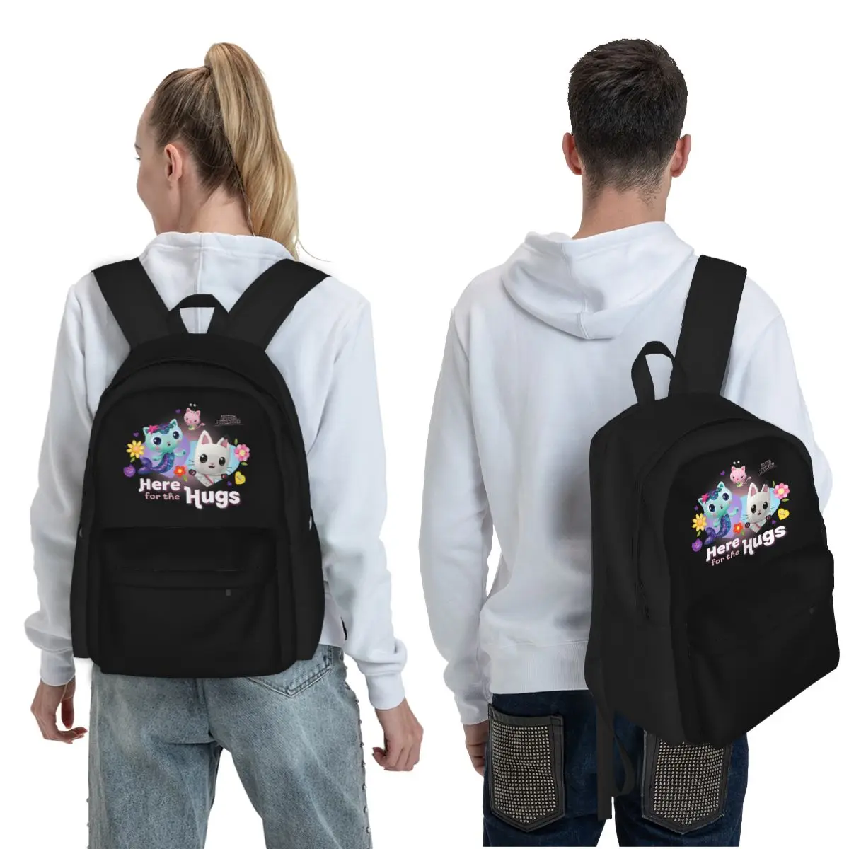 90s Series Doll Cartoon Movie Student Backpack School Bag Hiking Travel Daypack for Boys Girls Fashion Bookbag Shoulder Bags