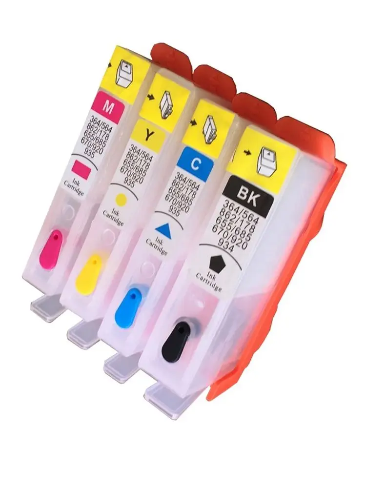 Vilaxh-cartucho de tinta recargable para impresora HP, recambio sin chip para HP 903, 903, 904 xl, 903xl, OfficeJet Pro 905, 6960, 6961, 6964, 6970,