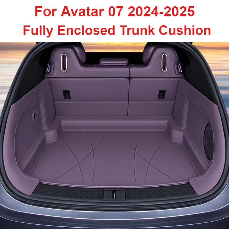 

Для Avatar 07 2024-2025 автомобильная полностью закрытая подушка багажника, подушка задней бабки, аксессуары для модификации салона автомобиля
