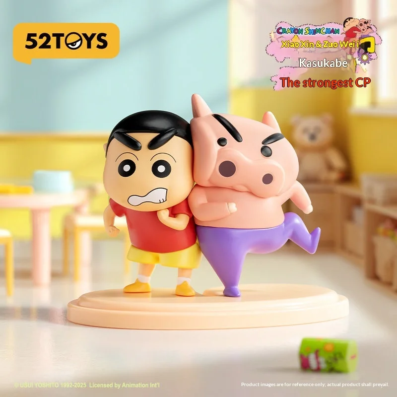 

Коллекционная фигурка 52toys Crayon Buriburizaemon Kasukabe Strongest CP (слепая коробка), модная игрушка, декор для рабочего стола для фанатов аниме