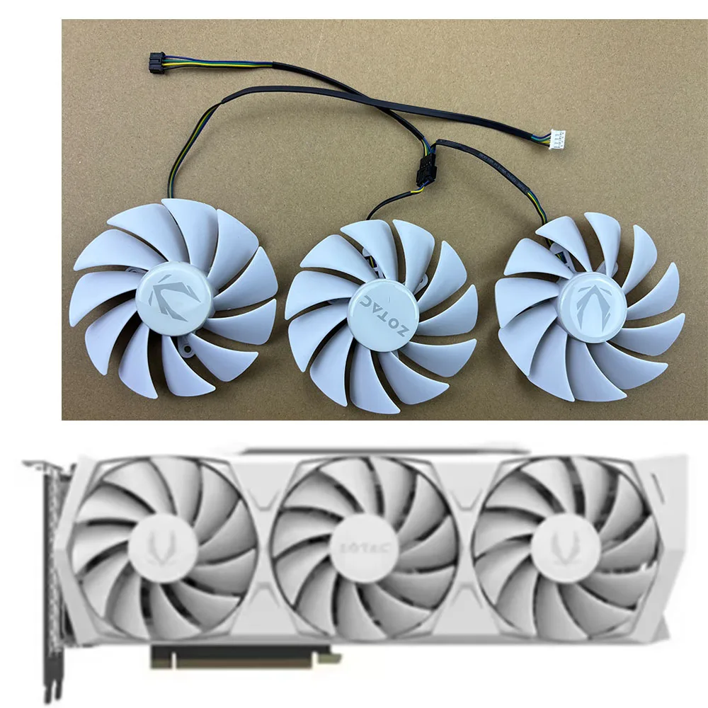 

NEW 89MM 4PIN GA92S2U CF9015H12S Zotac RTX 3070Ti 3080 3080Ti 3090 Trinity OC Video card cooling fan