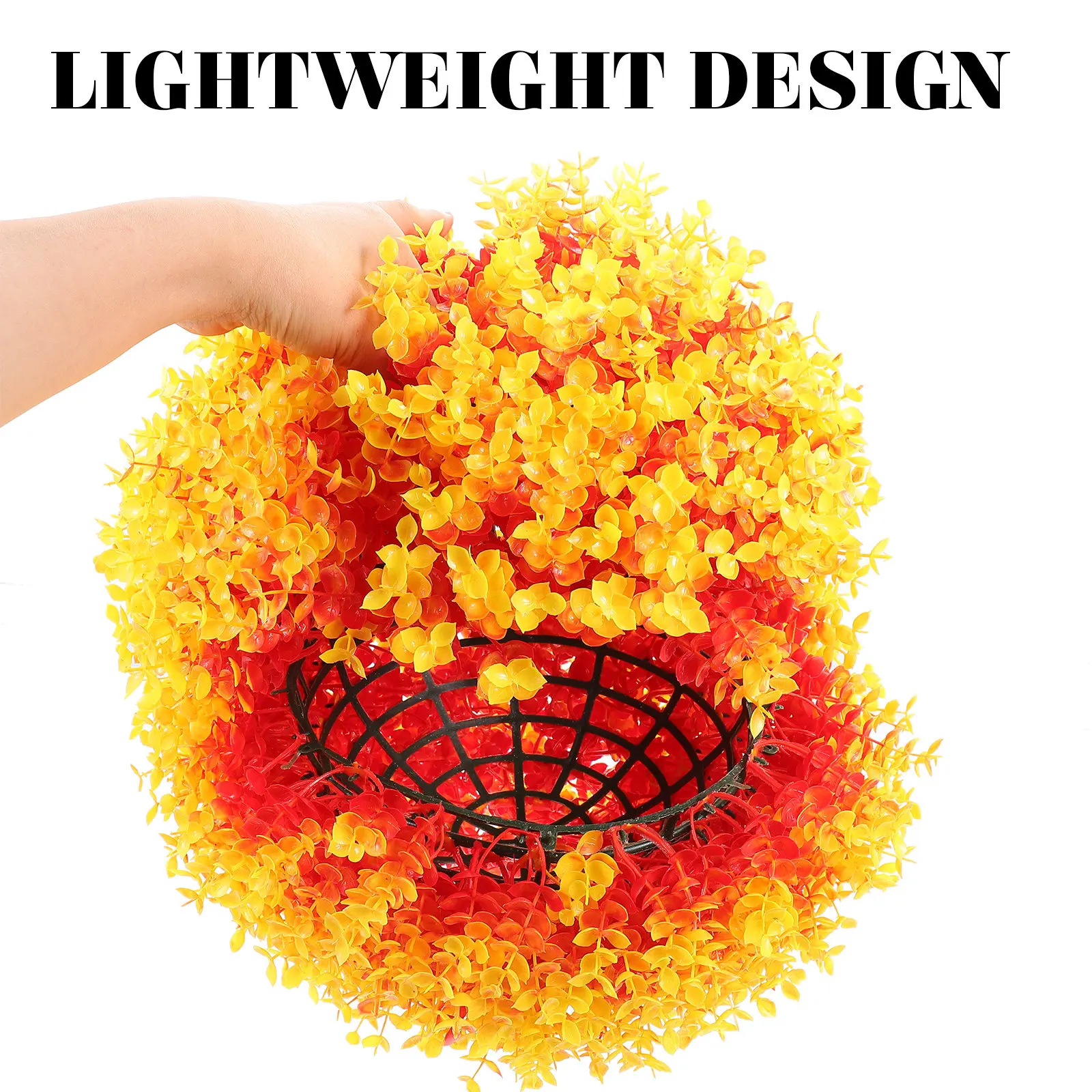 

Искусственный шар из листьев эвкалипта, декоративный подвесной шар для дома и улицы, украшение для вечеринок, DIY-декор для дома