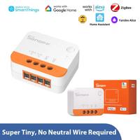 SONOFF ZBMINI-L2 Zigbee Extreme ZB Mini L2 Smart Switch No Neutral Wire Via Alice Alexa Home Assistant Zigbee 2MQTT Smartthings