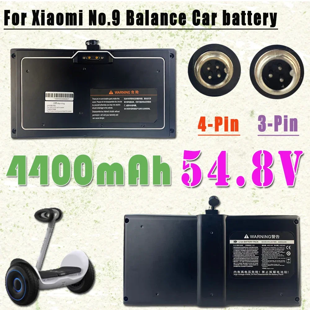 

54V 4400mAh Battery Pack Balance Car ninebot mini for Segway Self balancing electric vehicles