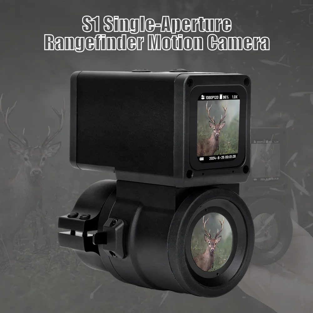 Diversion Camera DVC45 Scope Side Action Cameras for Outdoor Hunting Shooting Recorder Lens Cam Wild Trail Game Cameras DVR