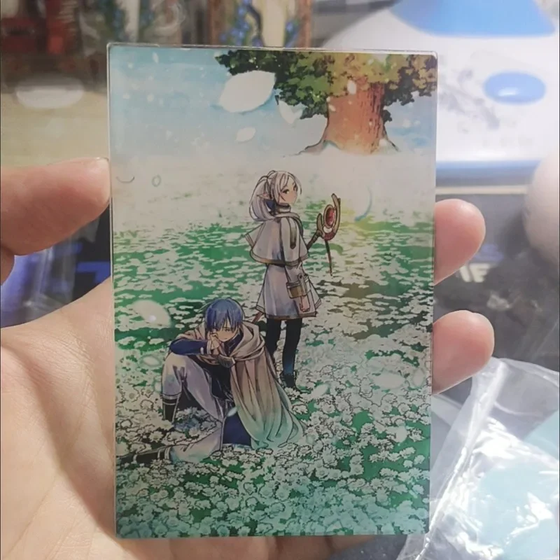 2025 Anime Cartoon Figure Kawaii Photo Acrylic Transparent Card high quality Model Toys Ornaments Card Photograph Prop Gift