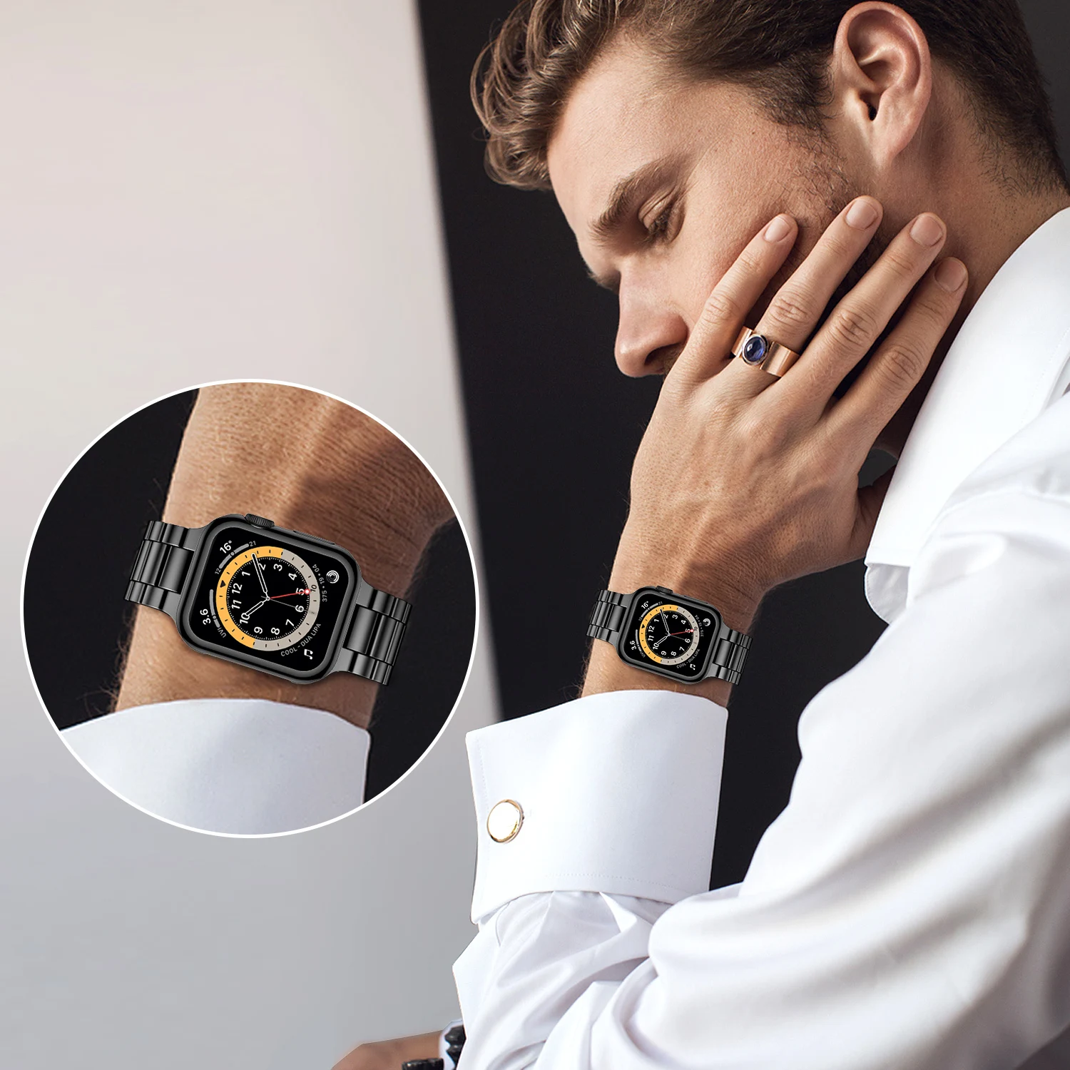 Ремешок из нержавеющей стали д – обзор и цена Luxury Watch Apple Bands