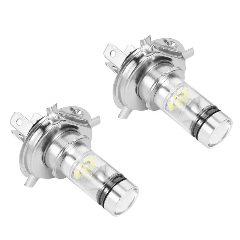 AU28-20Pcs High Power Led H4 Hb2 9003 Bulb 100W 20Led Car Fog Light Lamp Headlights 6000K White