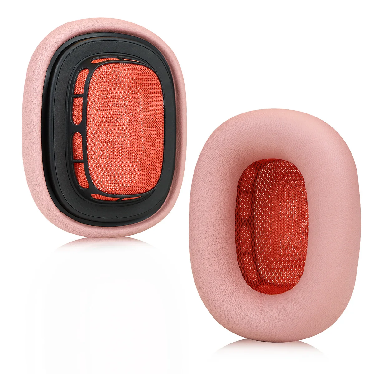 استبدال غطاء وسادة الأذن من جلد الغنم بطانة للأذن من جلد الخراف وسادات الأذن لسماعات Apple Airpods Max Gen 2 2024