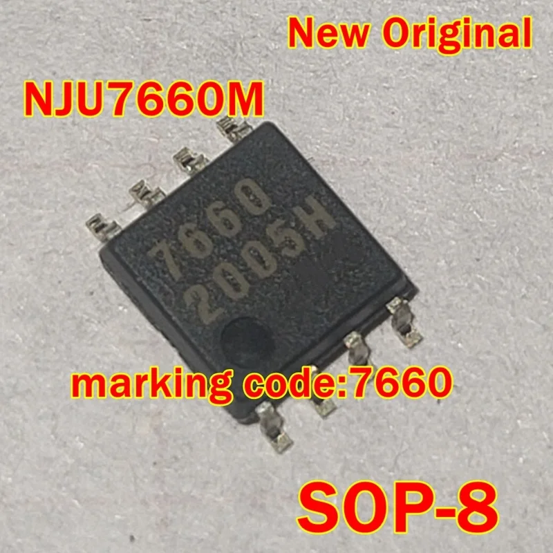 

1pcs to 100pcs NJU7660M SOP-8 New Original marking code:7660 VOLTAGE CONVERTER