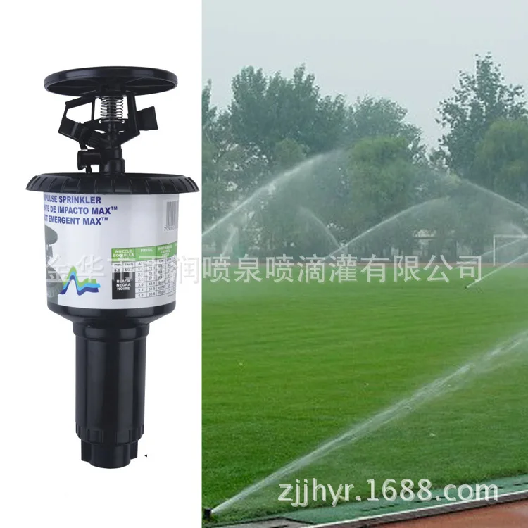 

1/2“ 3/4" Female Thread Inlet Impulse Pop-up Sprinklers Full Circle Watering Sprinkler Garden Irrigation Large Water Flow Nozzle