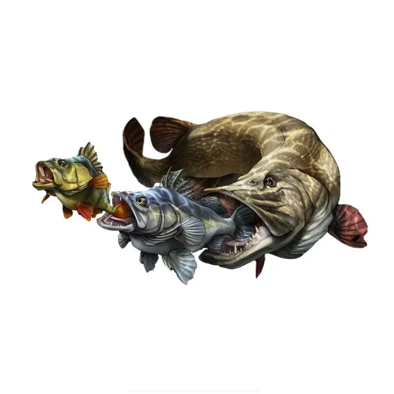 

Fish decorative car stickers for bicycles, windows, PVC stickers, various sizes Giant stickers 50cmx41.2cm