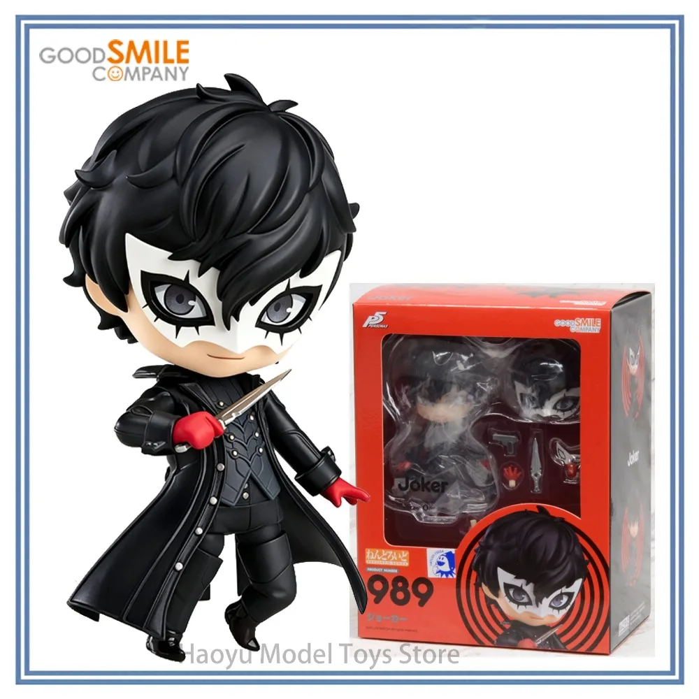 【HY】100% Оригинальный товар в наличии Good Smile Company Persona 5 Шуджинкоу Нендороид # 989) Коллекционная фигурка аниме-персонажа, модель для декора, игрушка