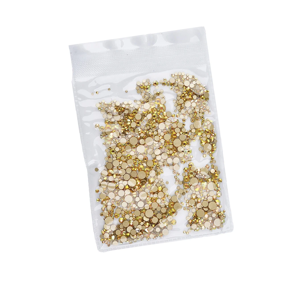 

1440Pcs Nail Rhinestones Durable Lightweight Exquisite Detail Attractive Nails DIY Art Lover Nail Drill Manicure Accessories