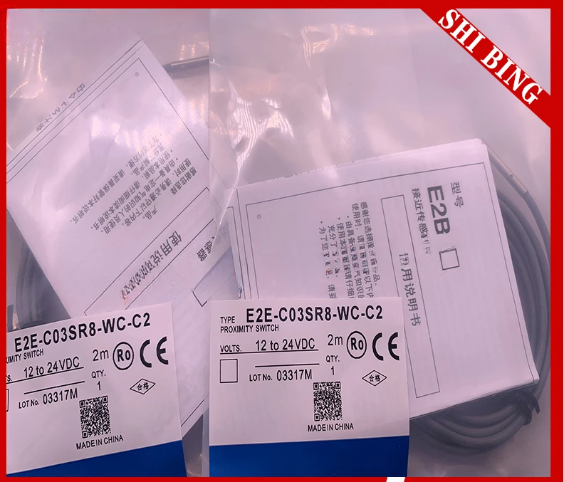 

E2E-C03SR8-WC-B1 B2 E2E-C03SR8-WC-C1 C2 C03SR8-CJ-C1 Proximity Switch