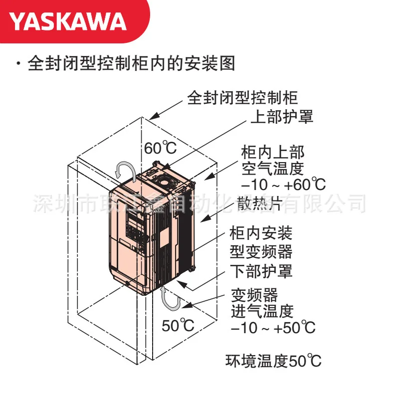 YASKAWA/Yaskawa H1000 series crane metallurgical elevator dedicated frequency converter power 0.4-355KW