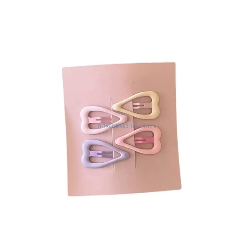 340D 2 Pairs Childrens Hairpin Friendly Hair Clip With Cartoonish Charm for Women