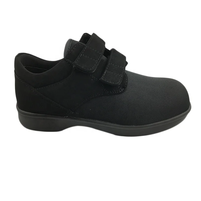 

Black Double Belts Diabetic Shoes for Diabetic Patients Diabetic Shoes