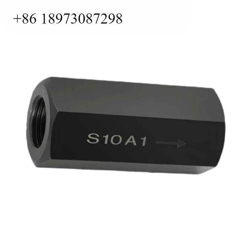 Одноходовой клапан S-типа S8A S10A S15A S20A S30A/2 трубного типа, прямой сквозной обратный клапан