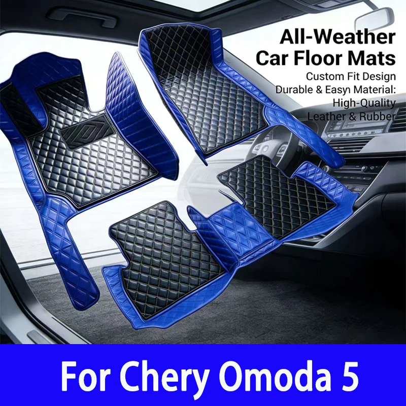 

For Chirey Chery Omoda 5 C5 Fownix FX 2022 2023 2024 Waterproof Pads Car Carpet Floor Mats Car Accessories