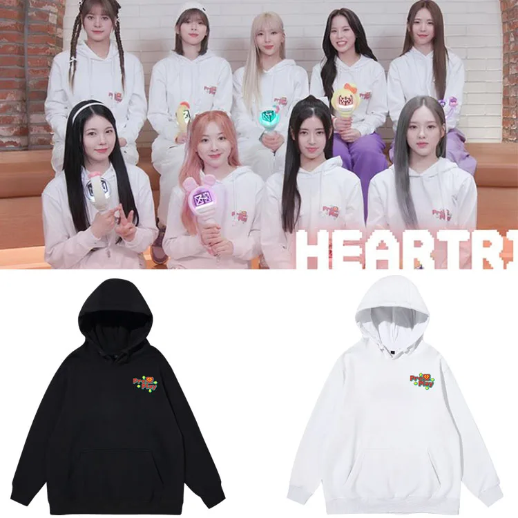 

Толстовка NiziU Pr Play Concert Hoodie Fce свободного кроя, на весну, осень и зиму, хлопковая, с длинными рукавами, с принтом