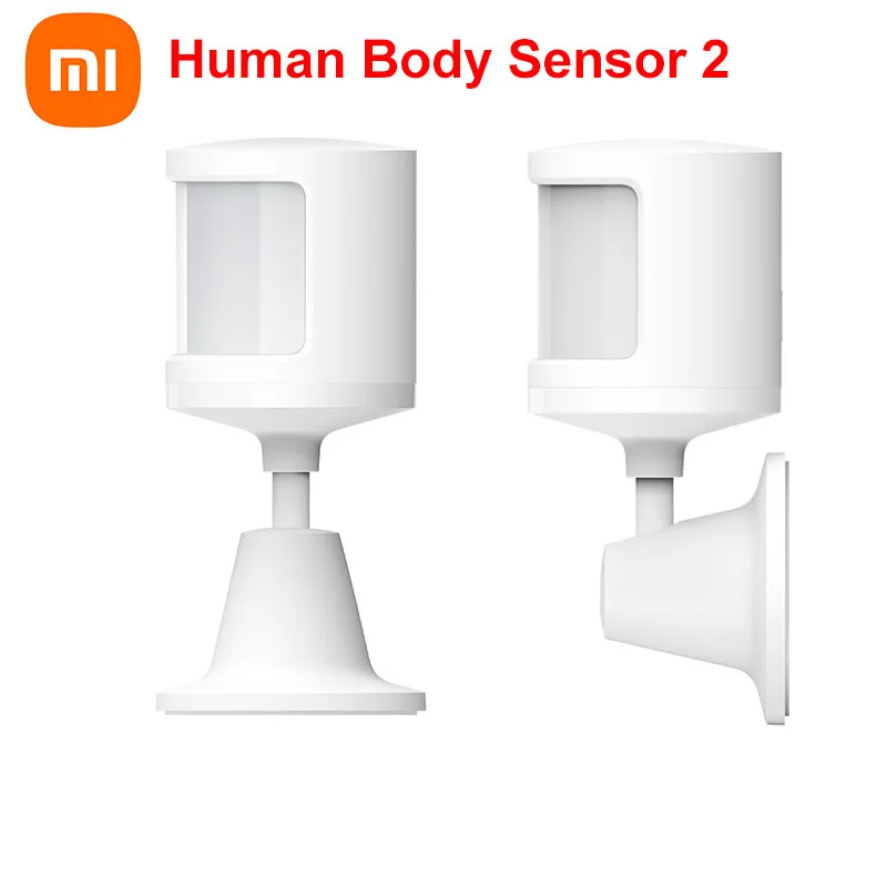 

2023 Xiaomi Mijia Human Body Sensor 2 with Holder Body Movement Monitor Intelligent Linkage Work with Mihome APP for Smart Home