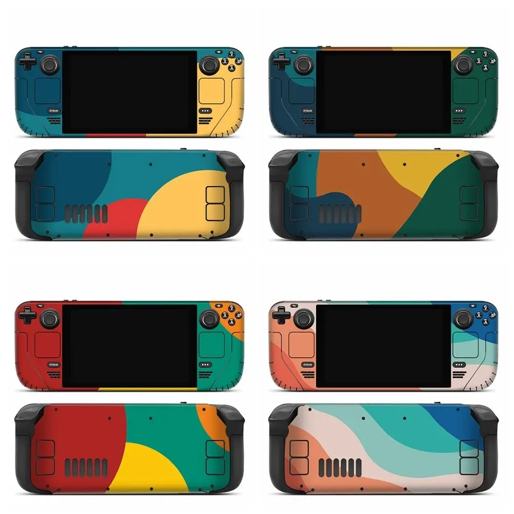 Full Wrap Game Decals Accessories Custom Protective Cover Game Controller Cover Anti-slip Gamepad Stickers for Steam Deck Game