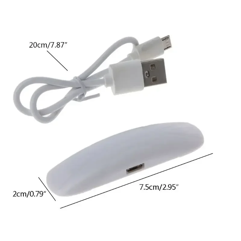 1W LED UV Resin Curing Lamp 395NW UV GEL Curing Lights USB Charge Tools for Manicure Pedicure Resin 1W 395NW UV GEL Curi