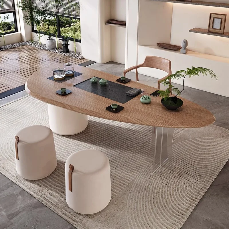 Solid Wood Storage Coffee Table Nordic Modern Minimalist Unique Coffee Table Design Vintage Mesas De Centro Para Sala Furniture