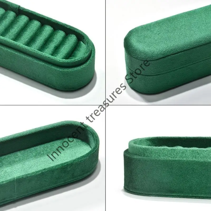 

3XUA Velvets Ring Rings Box Box Box Velutum Jewelry Подарки для любителей готики