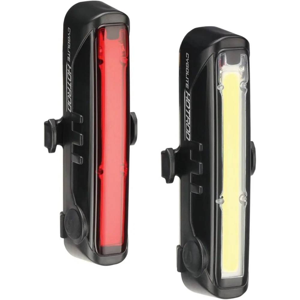 

Hotrod 110 Lumen Front Light & Hotrod 50 Tail Light USB Rechargeable Bike Light Combo Set,Compact,HR-110-50