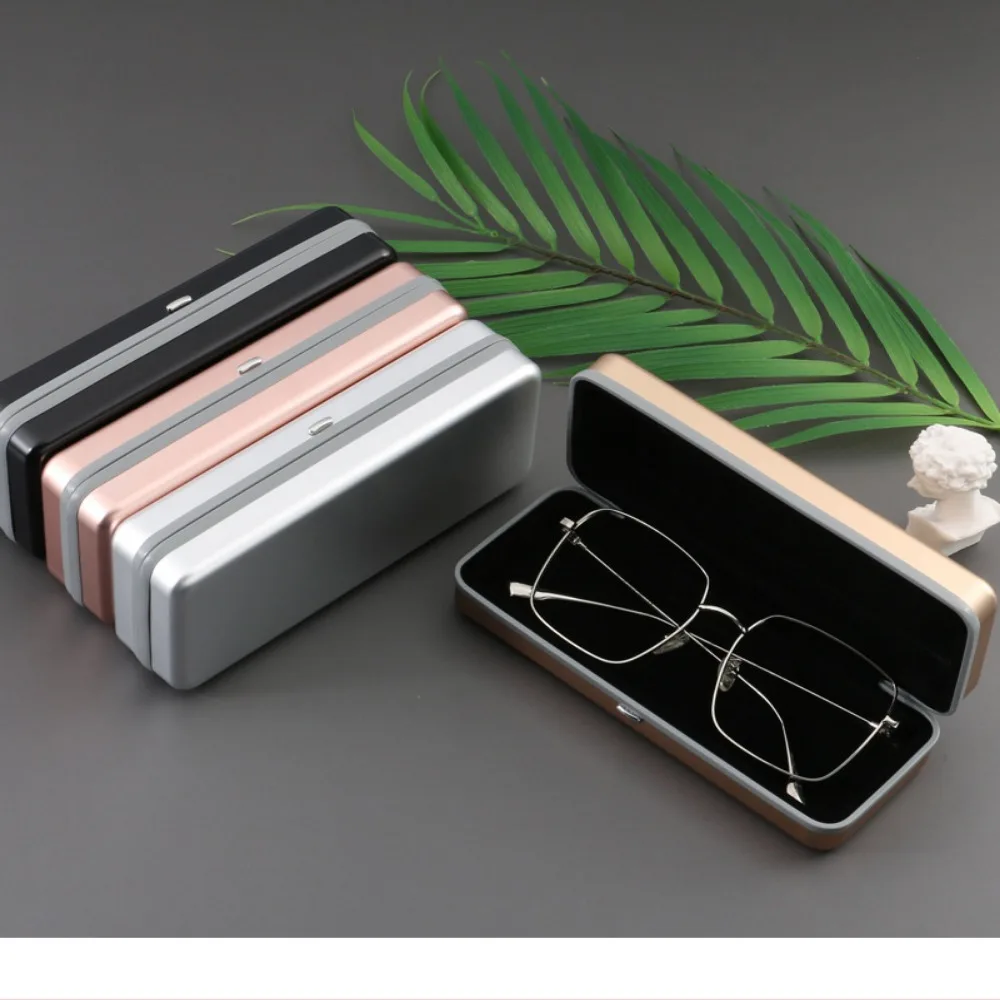 

Portable Aluminum Ultralight Spectacles Eyewear Storage Glasses Case Glasses Box Eyeglasses Box