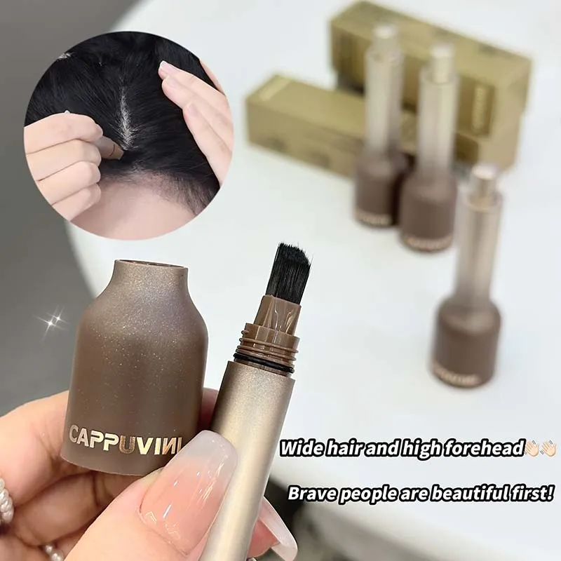 Lápis de sobrancelha selvagem de dupla utilização, lápis de linha fina, pincel angular, veludo, 3d, creme de tintura de sobrancelha, anti-manchas, multifuncional, caneta de matiz de sobrancelha