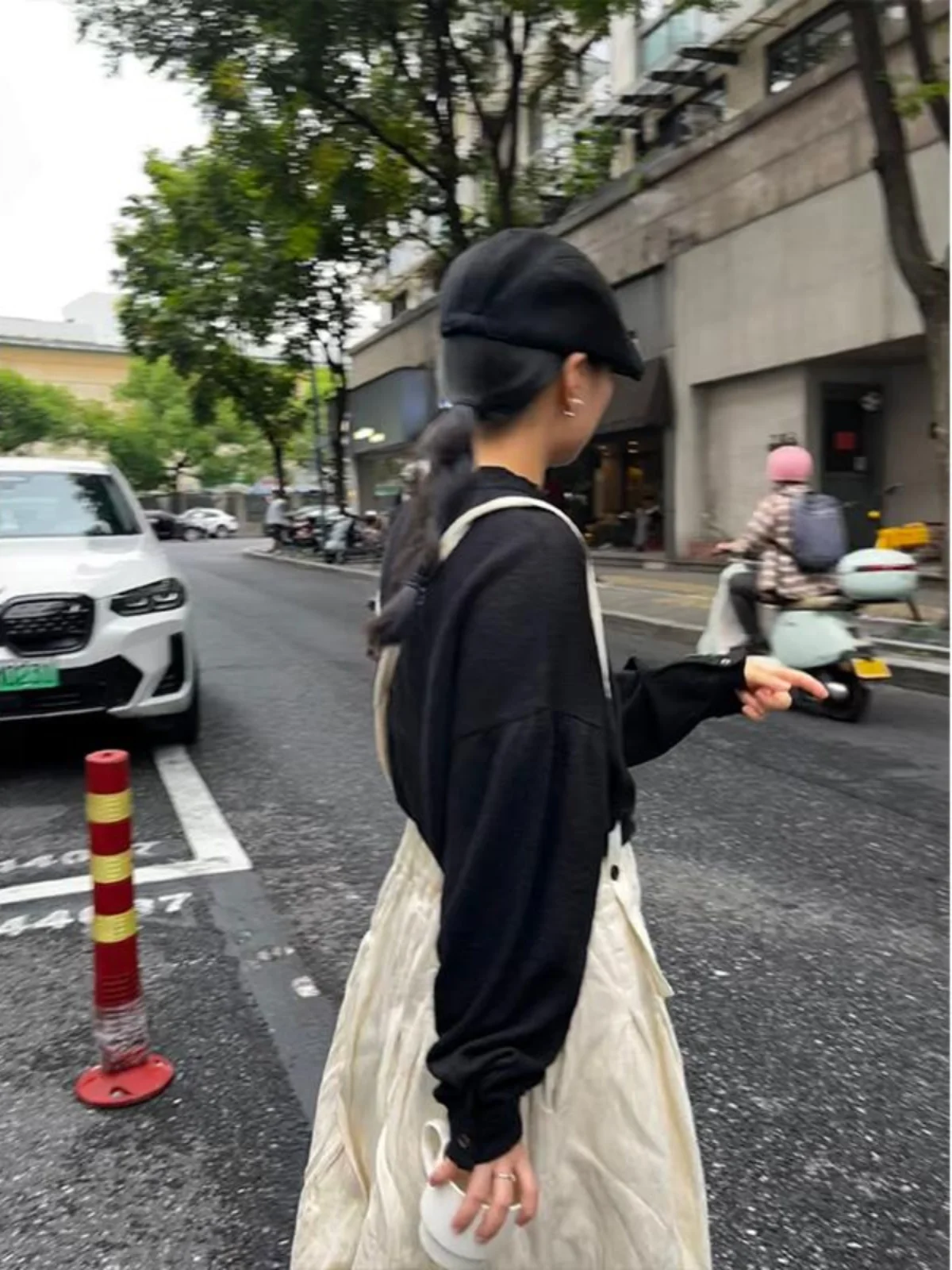 

Wool Knitted Tailored irt Little Cousin Commute Sle Long Sve round Ne Regular Length Pure Color Women's Premium irt