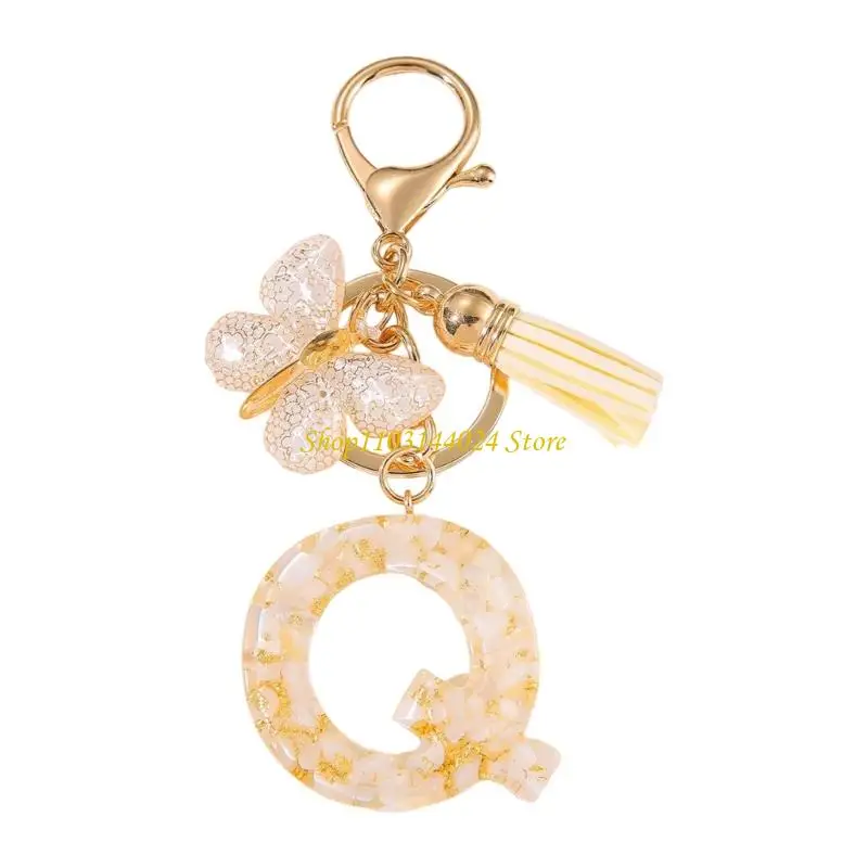 N5KE Stylish Metal Butterfly Ring Ornament Featuring Secure Clasp And Resin Accent
