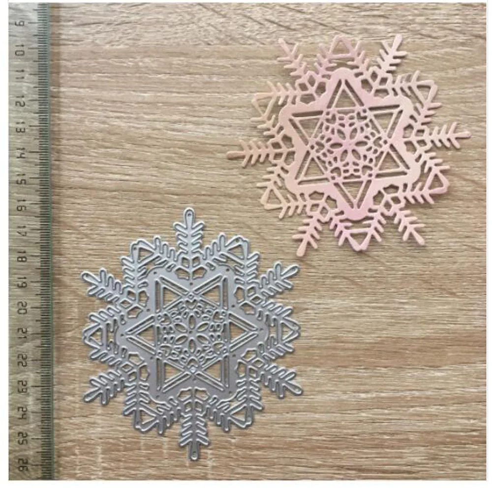 Christmas Snowflake metal cutting Dies Scrapbooking card making template DIY Photo album decoration