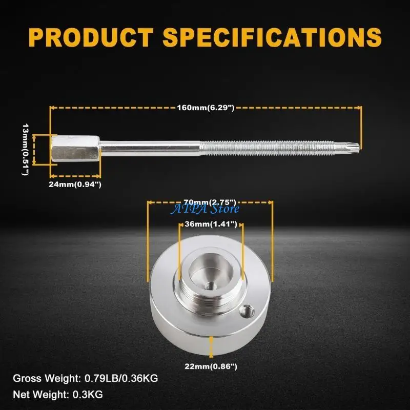 U13C 時間節約ベルト取り外しツールベルト分解セット Can Defender HD8/HD10 用